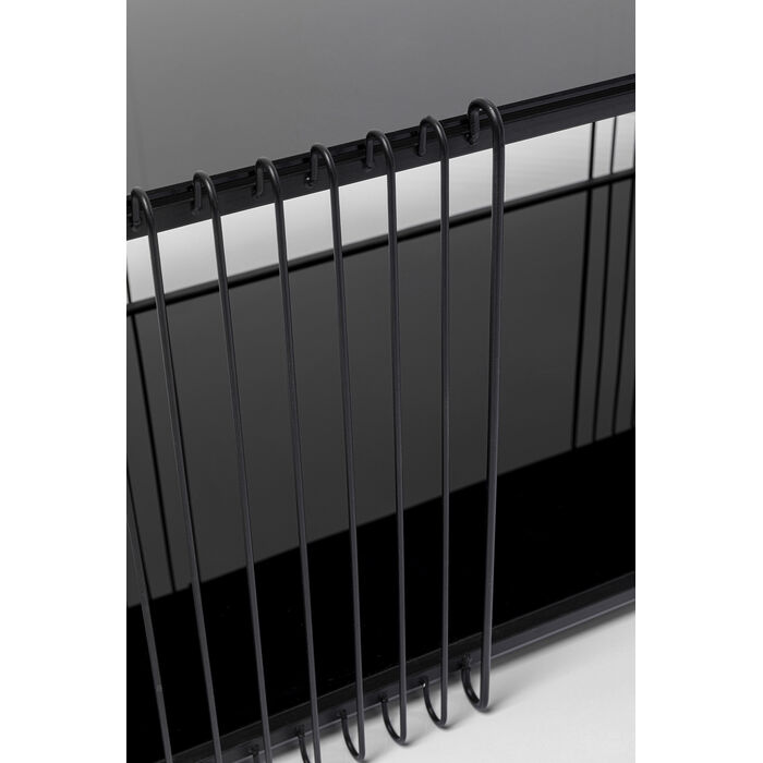 [87818] Mesa centro Wire Double Negro 120x60cm - 4