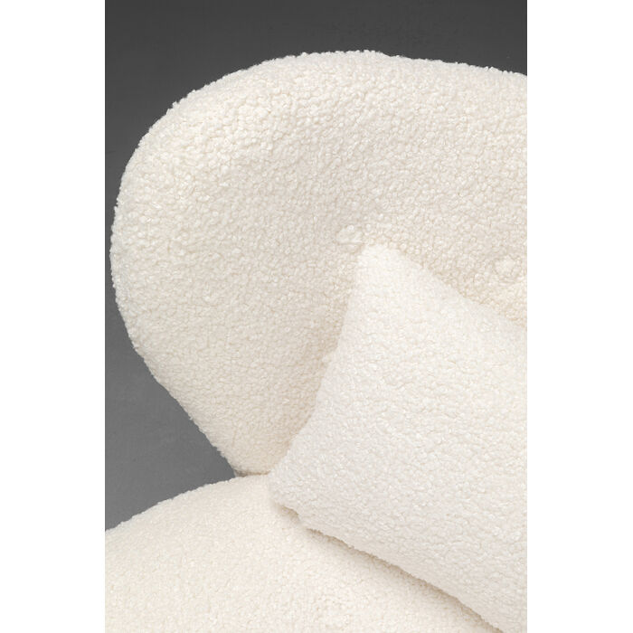 [87839] Sofá Jacky Boucle de 2 Teddy 139cm - 4