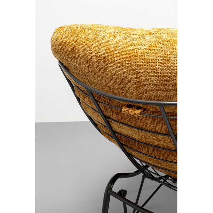 [87842] Sillón + Taburete Vienna Swing Amarillo - 3