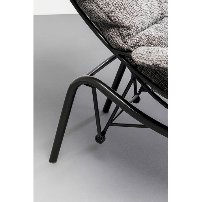 [87843] Sillón + Taburete Vienna Swing Gris - 4