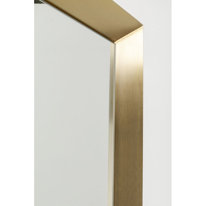 [87854] 壁鏡 Arezzo Brass Trapez 65(45)x160cm - 4