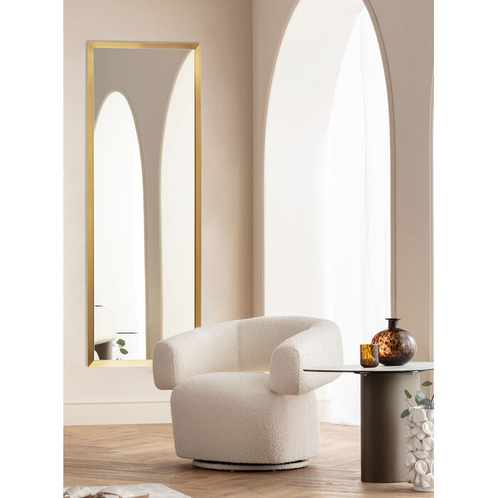 Miroir mural Arezzo laiton 70x200cm