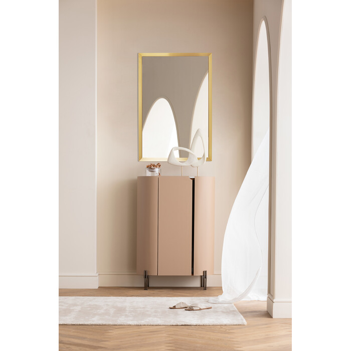 Miroir mural Arezzo laiton 80x120cm