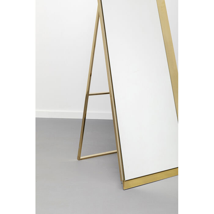 [87862] Floor Mirror Arezzo Brass 53x160cm - 3