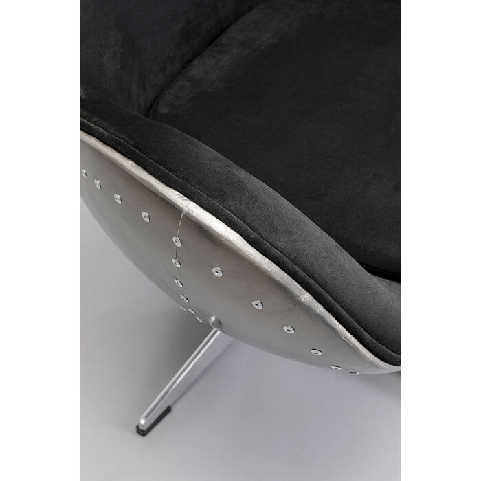 [87908] Sillón giratorio Lounge Grafito - 4