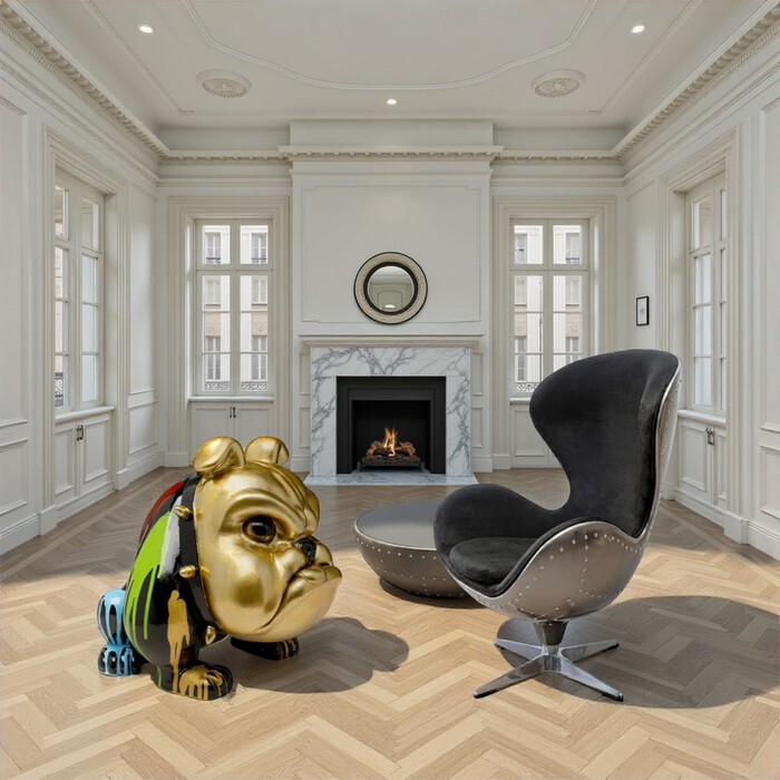 Dönən Kreslo Lounge Qara Qrafit