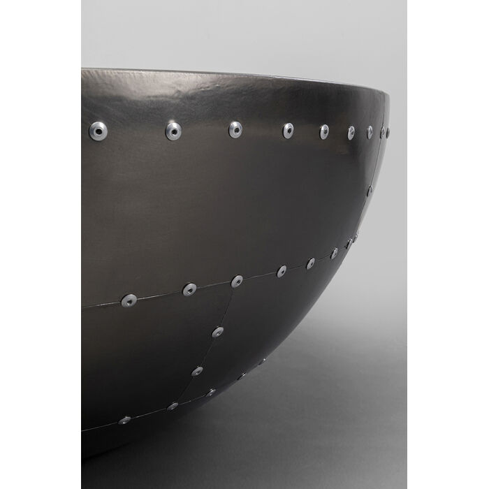 [87909] Table basse Lounge noir Graphite Ø83cm - 4