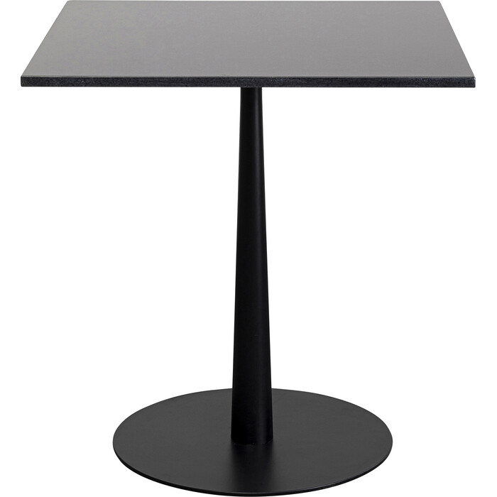 [87927] Table bistrot Capri noir 70x70cm