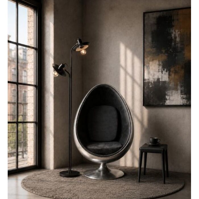 Swivel Armchair Eye Ball Graphit
