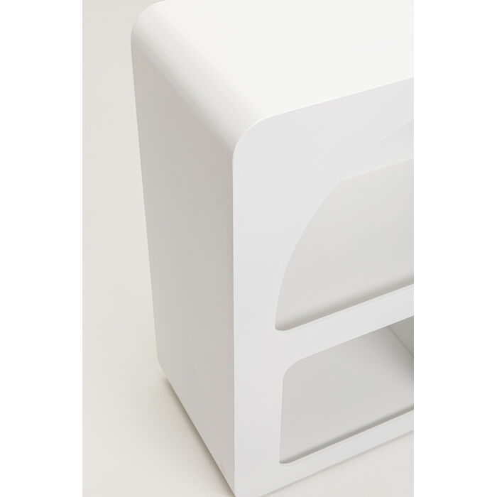 [87973] Shelf Paco White 140x75cm - 3
