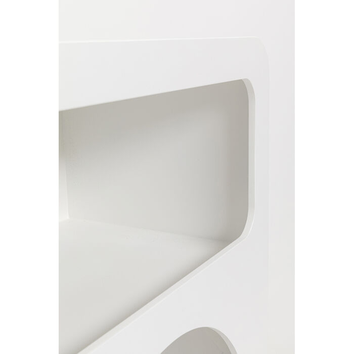 [87973] Shelf Paco White 140x75cm - 4