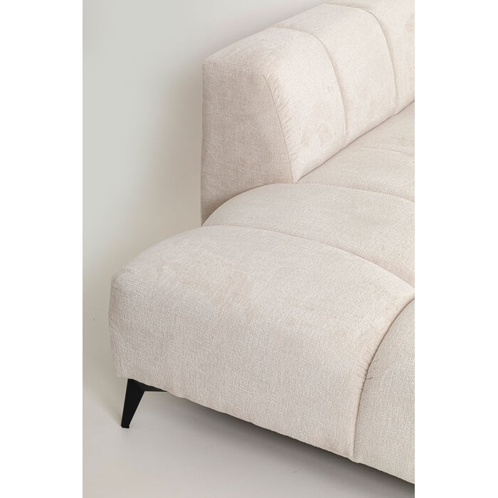 [87975] Corner Sofa Nia Cream Left 250cm - 3