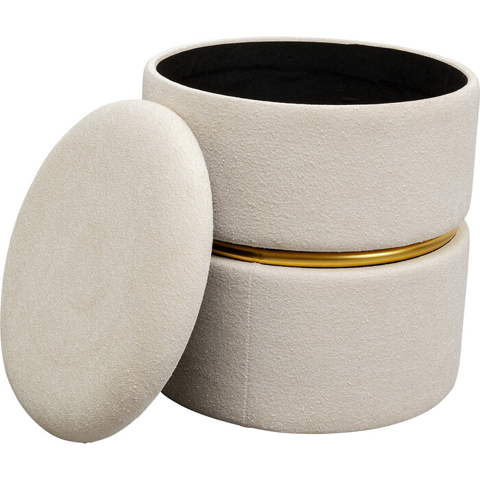 Chest stool Rumba Storage Swivel Ø40cm