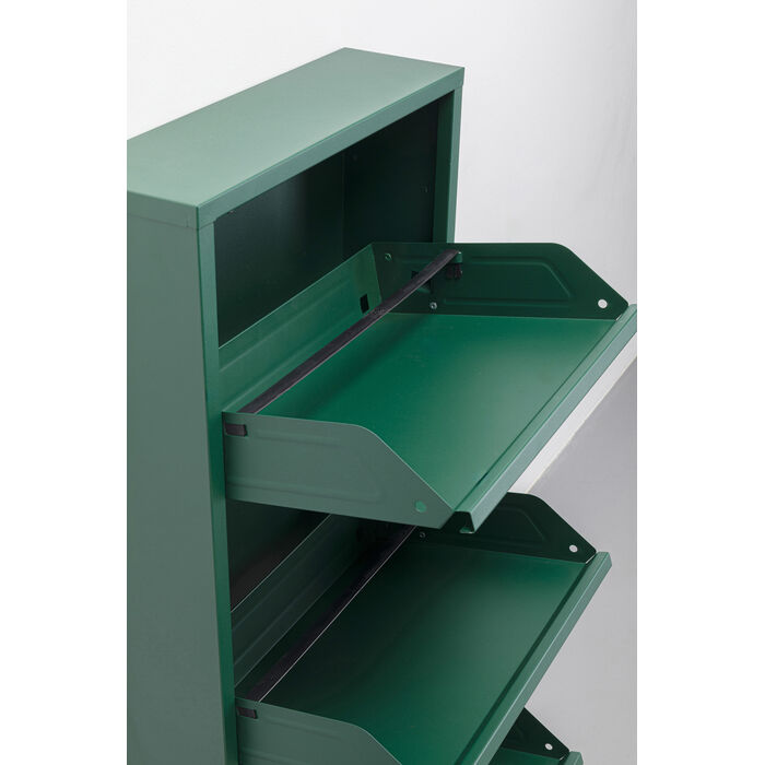 [88013] Meuble à chaussures Caruso 3 vert (MO) - 4