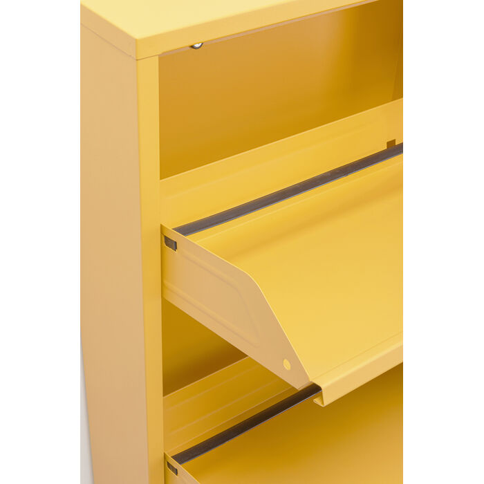 [88015] Shoe Container Caruso 3 Yellow (MO) - 4