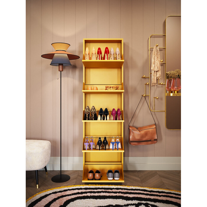[88016] Shoe Container Caruso 5 Yellow (MO) - 2